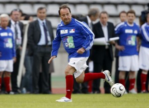 Francois Hollande in campo