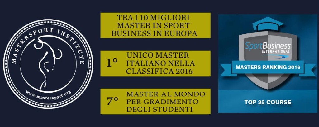Il Master Sport di Parma si conferma il  migliore in Italia