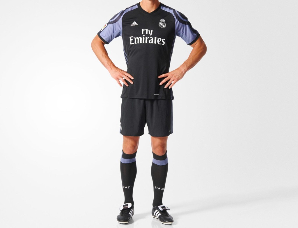 Il terzo kit 2016-2017 del Real Madrid