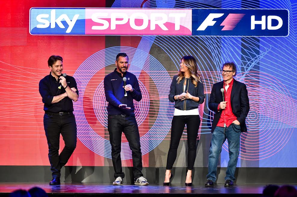 La squadra di Sky Formula Uno