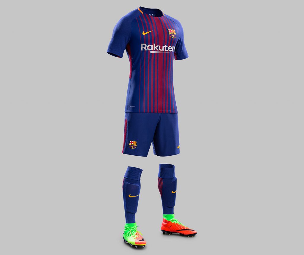 Il kit del Barcellona 2017-2018