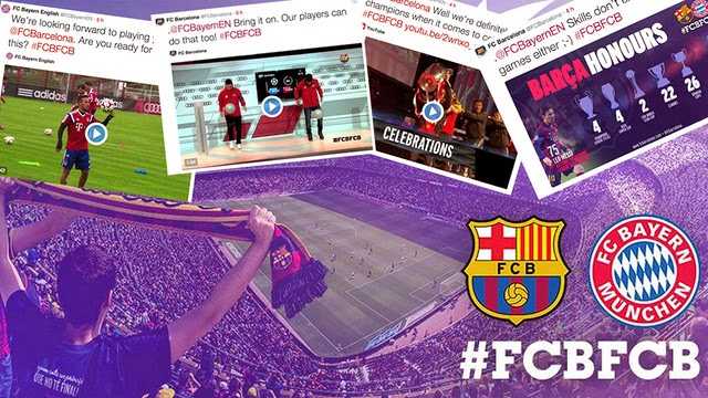 Barcellona e Bayern Monaco promuovono il fair play sui social