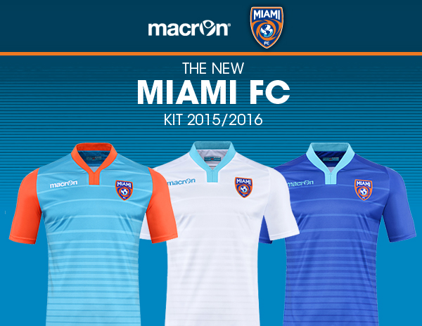 Miami Fc, le nuove divise Macron