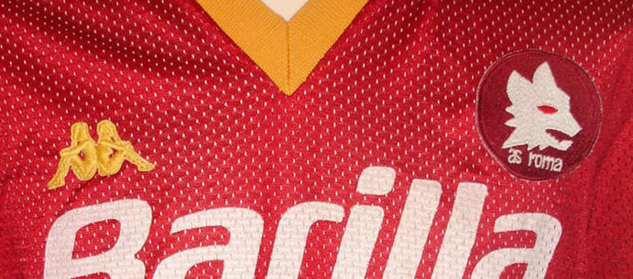 Maglia calcio vintage AS Roma 2007 2008 Kappa Wind Third shirt M