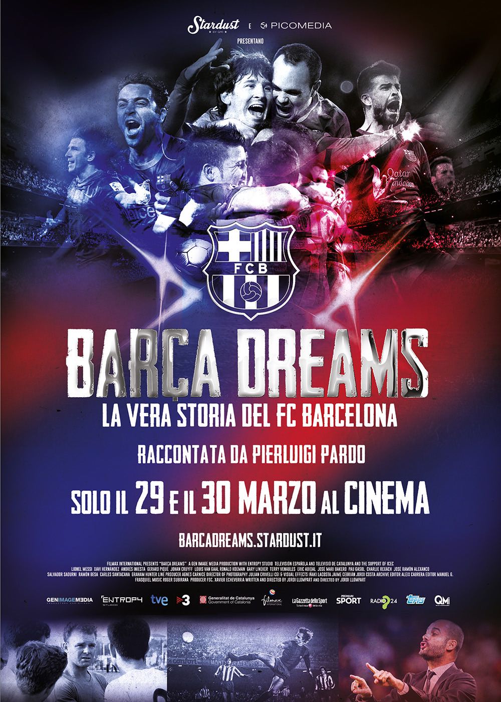 Barça Dreams Cruyff, il poster del film sul club blaugrana
