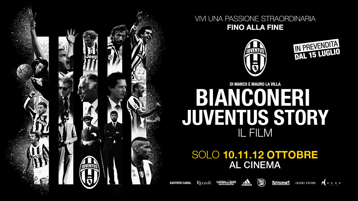 presentazione bianconeri film Juventus