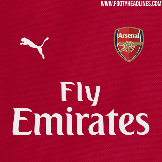 Arsenal, come sarà la maglia 2017-2018
