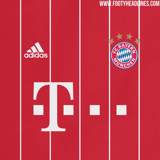 Bayern Monaco, come sarà la maglia 2017-2018