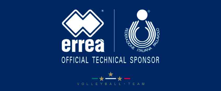 erreà sponsor nazionali pallavolo