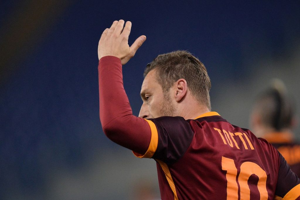 Francesco Totti, capitano della Roma (Foto: Insidefoto.com)