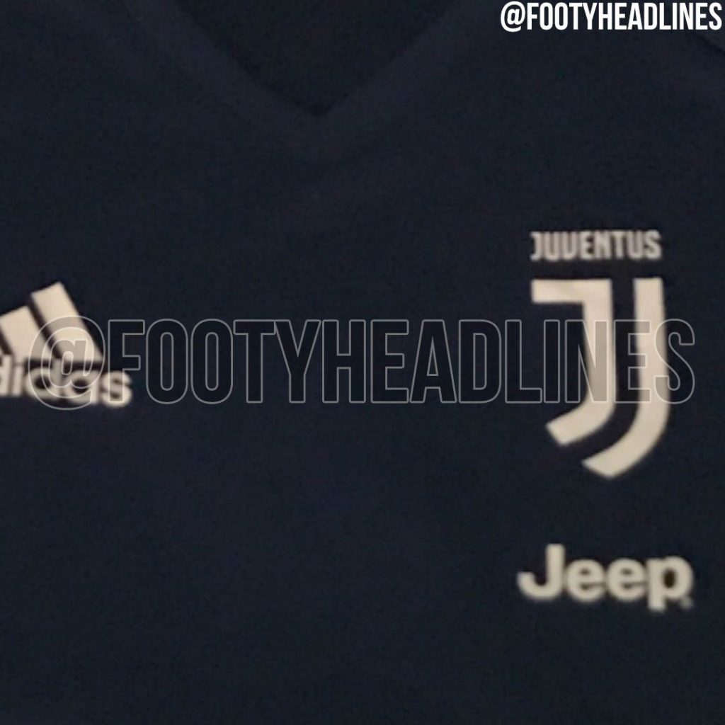 Juventus, il nuovo logo sulla maglia di allenamento 2017-2018