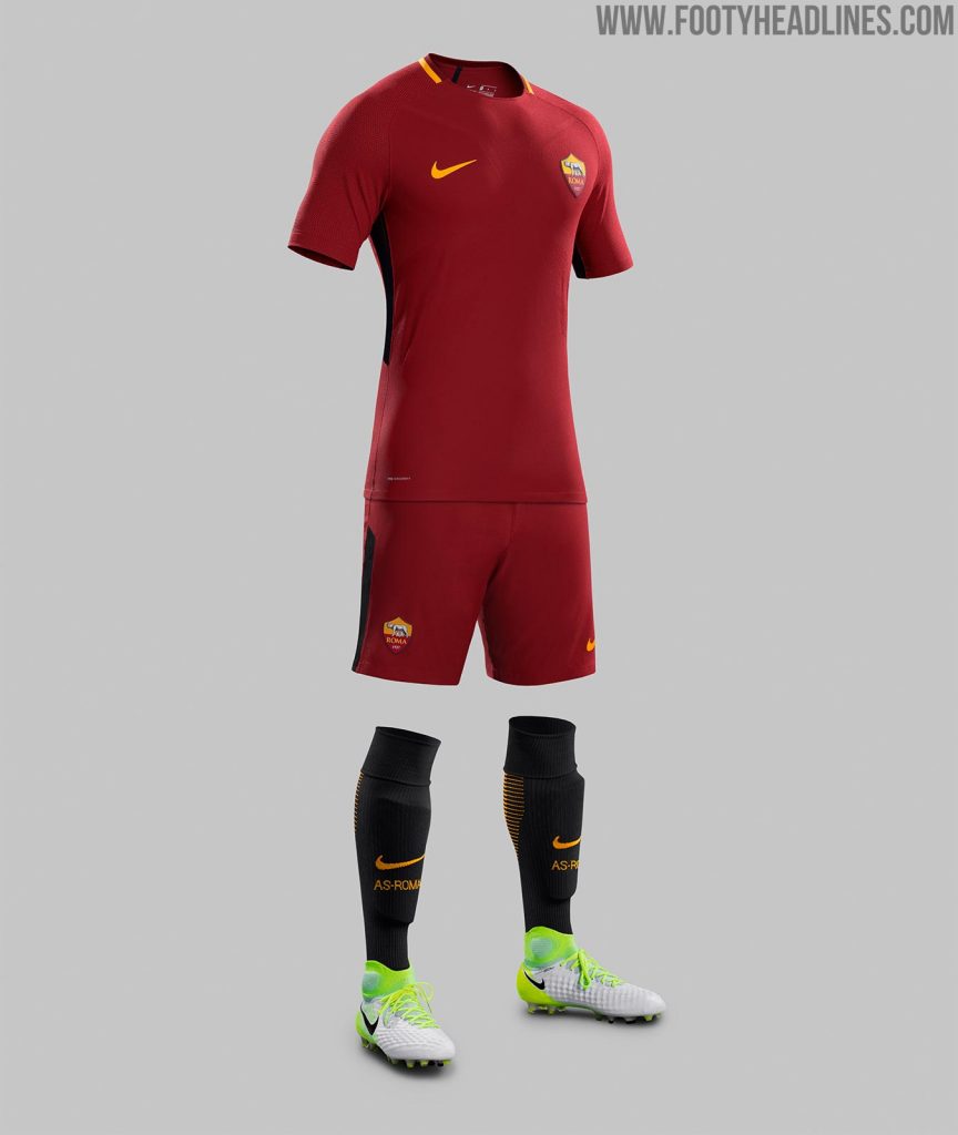 Roma, il kit 2017-2018