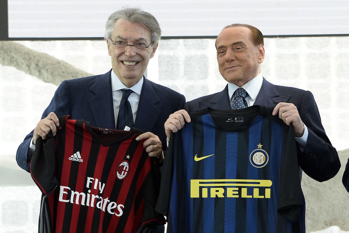 Massimo Moratti e Silvio Berlusconi (Insidefoto.com)