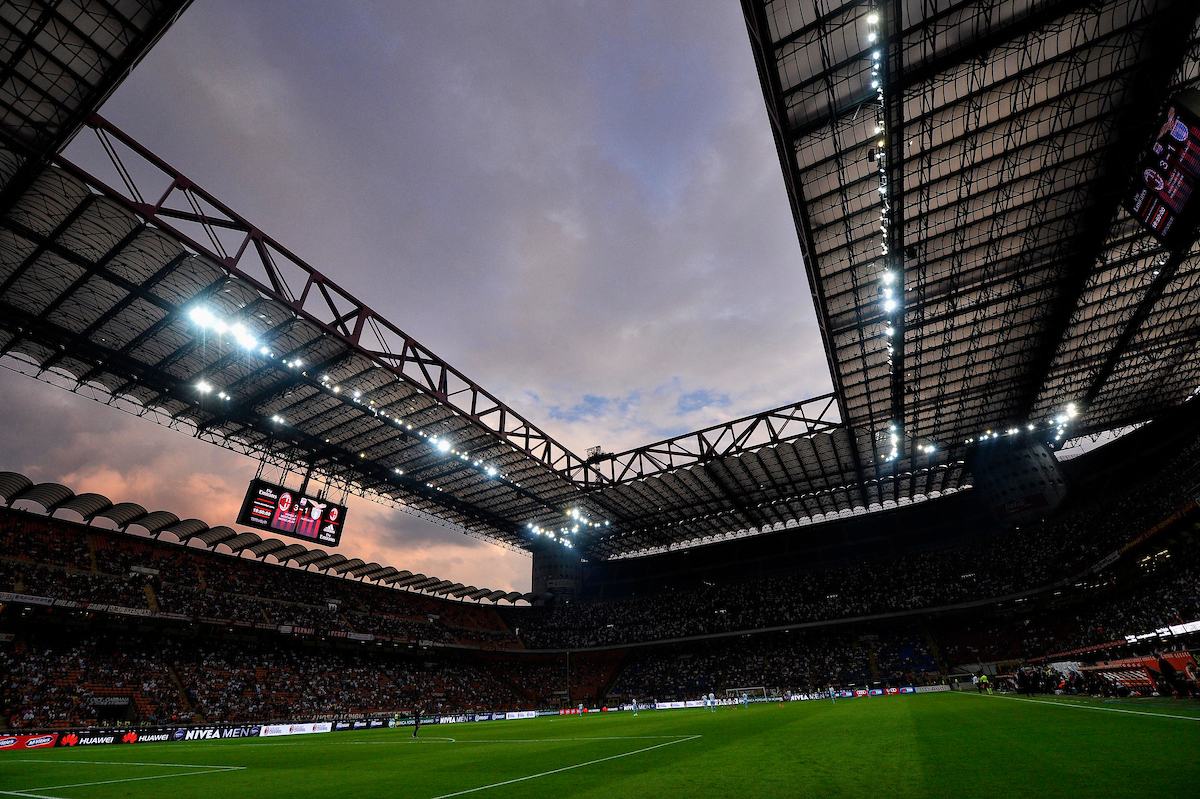 Lo stadio Giuseppe Meazza (San Siro) di Milano (Insidefoto.com)