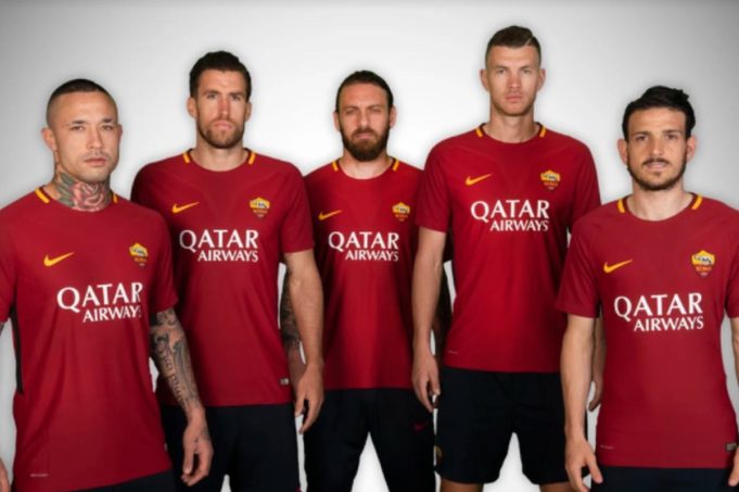 Qatar Airways sponsor Roma