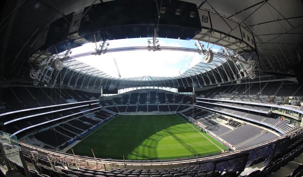 tottenham inaugurazione nuovo stadio dicembre
