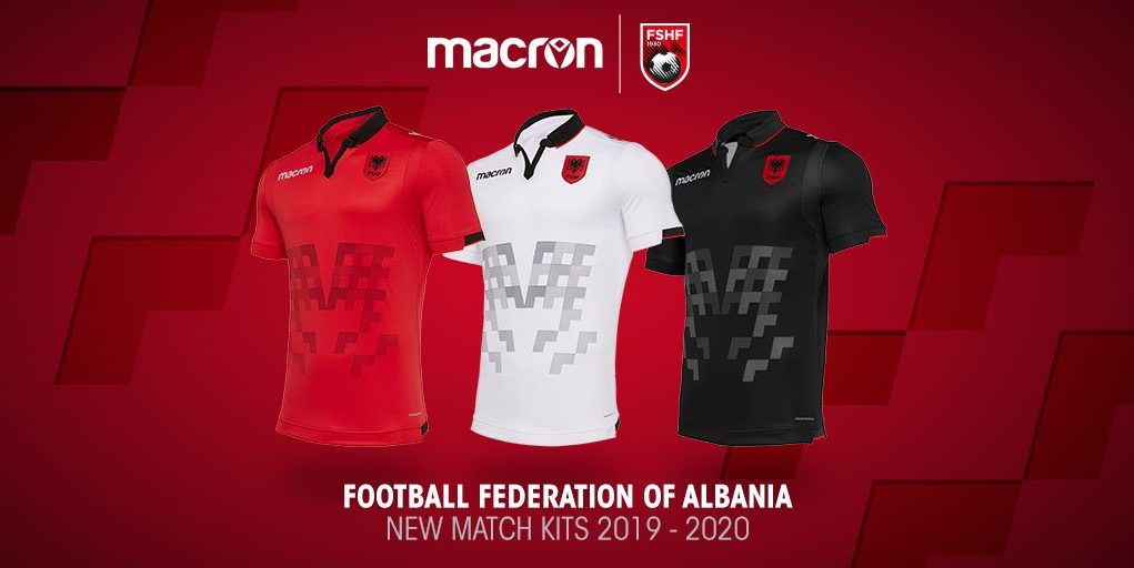 Albania, presentate le nuove maglie dello sponsor tecnico Macron ...