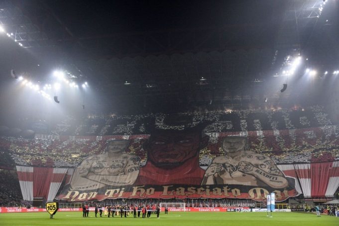 Milan Juventus spettatori
