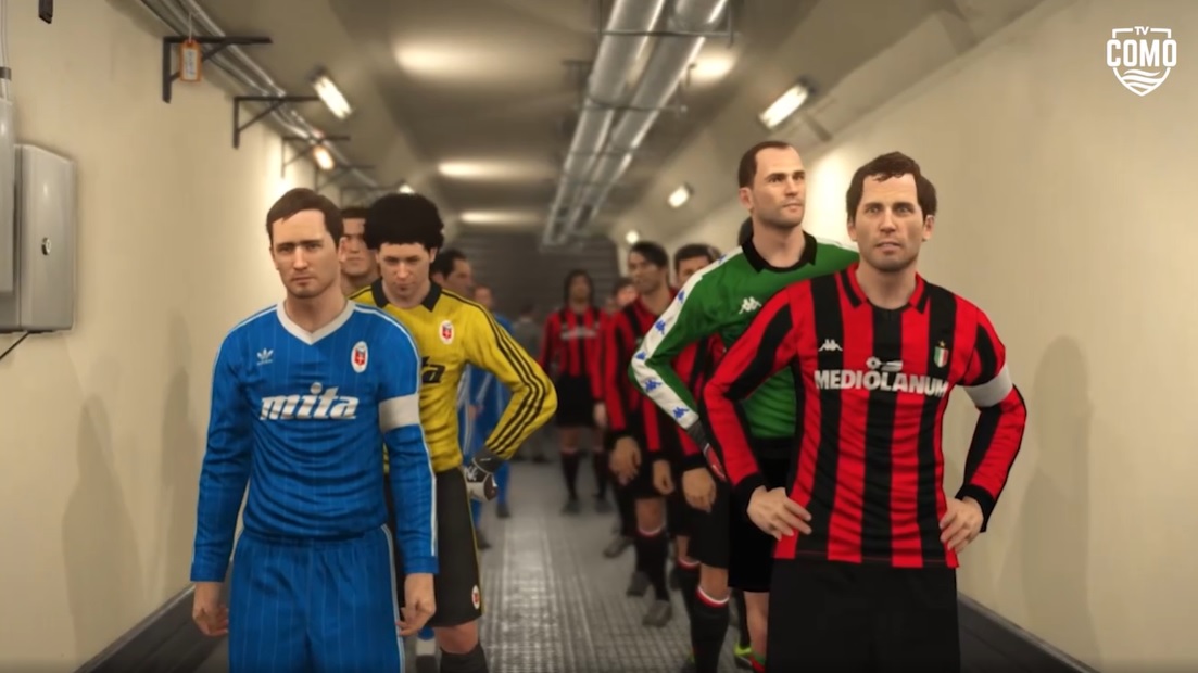 Il Como gioca..con la fantasia: sfida contro le leggende del Milan su PES |  Calcio e Finanza