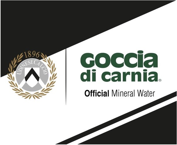 Udinese sponsor goccia di carnia