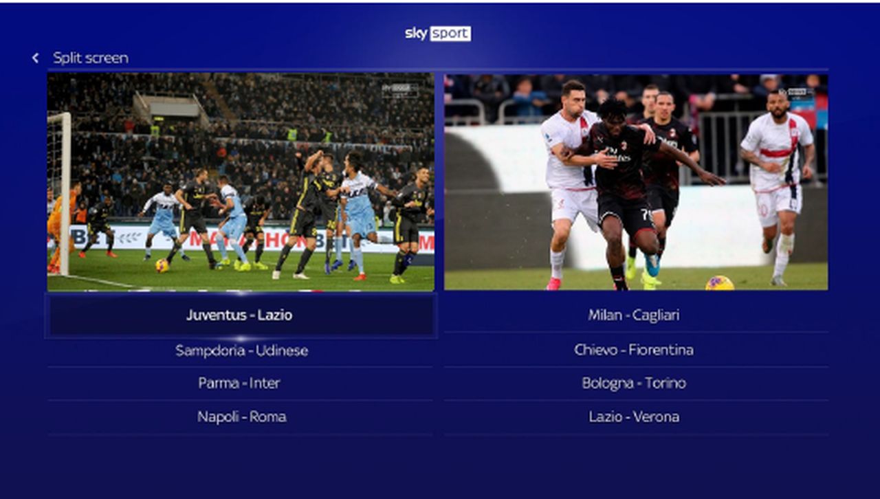 Sky Sport Nuove Funzioni Per L App Live Calcio Per Clienti Sky Q Calcio E Finanza