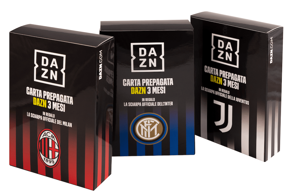 Il regalo di Dazn ai tifosi: abbonamento e sciarpa | Calcio e Finanza
