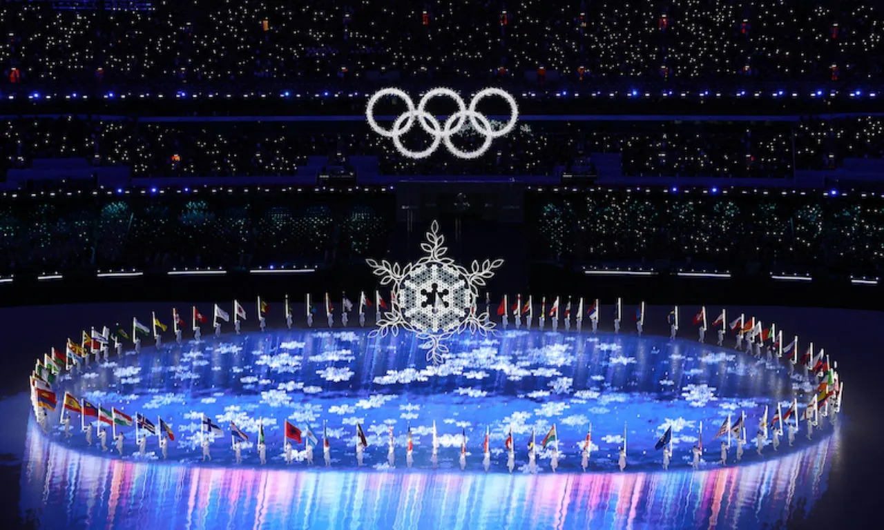 Closing ceremony of Winter Olympic Games in Beijing, China