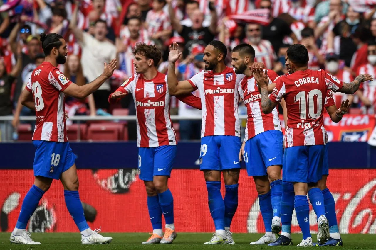 Atletico Madrid sponsor maglia