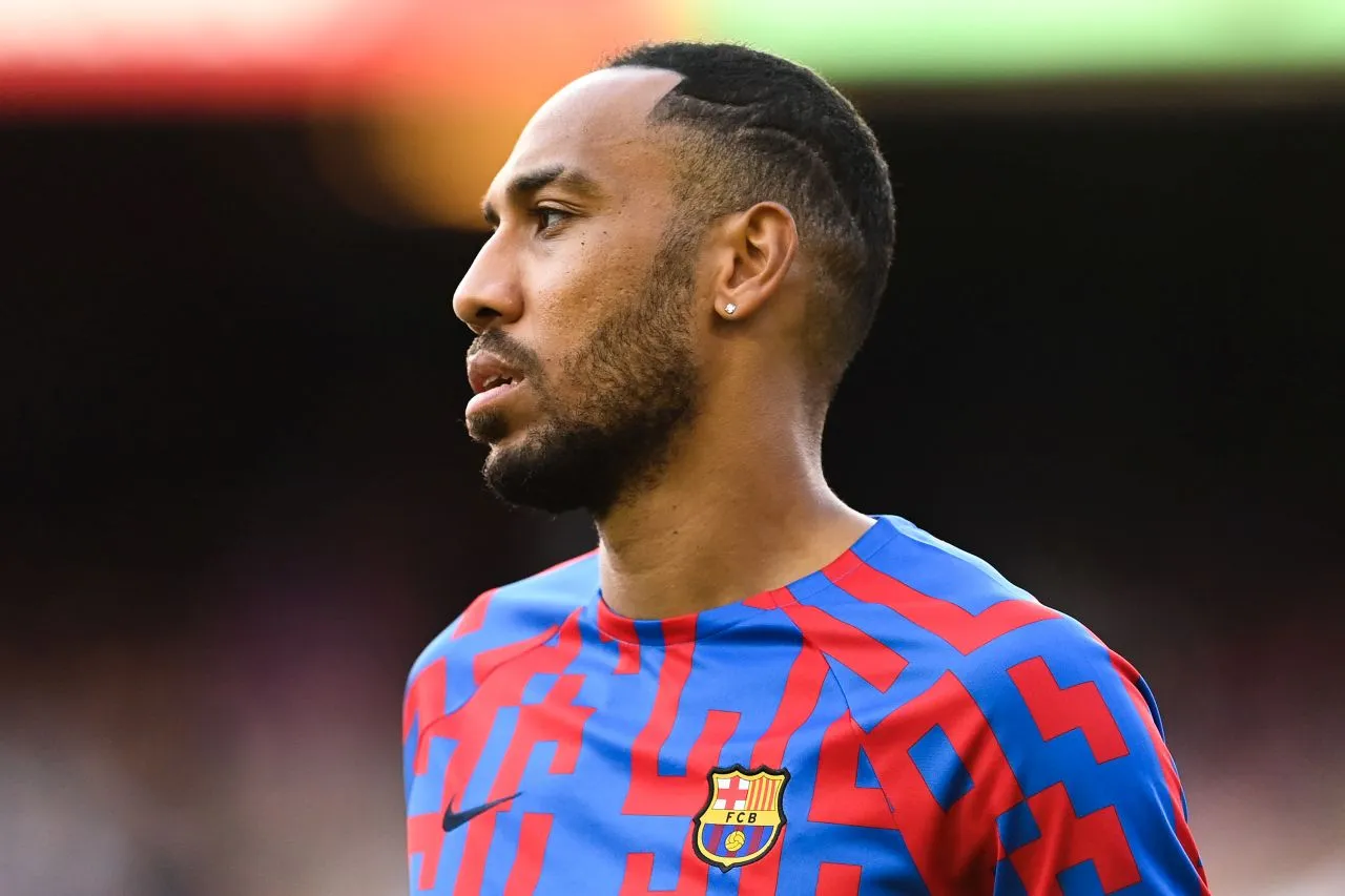 Aubameyang mascella rotta
