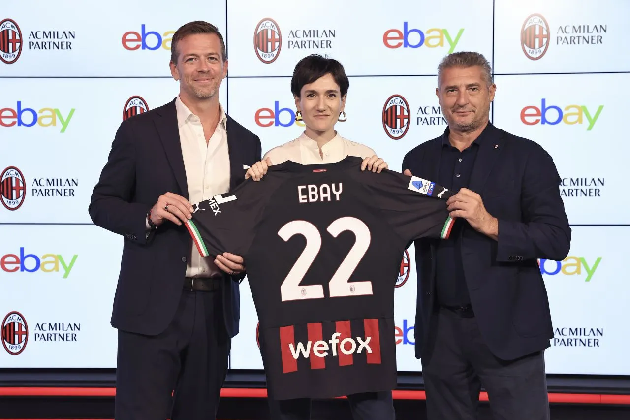 Milan partnership eBay