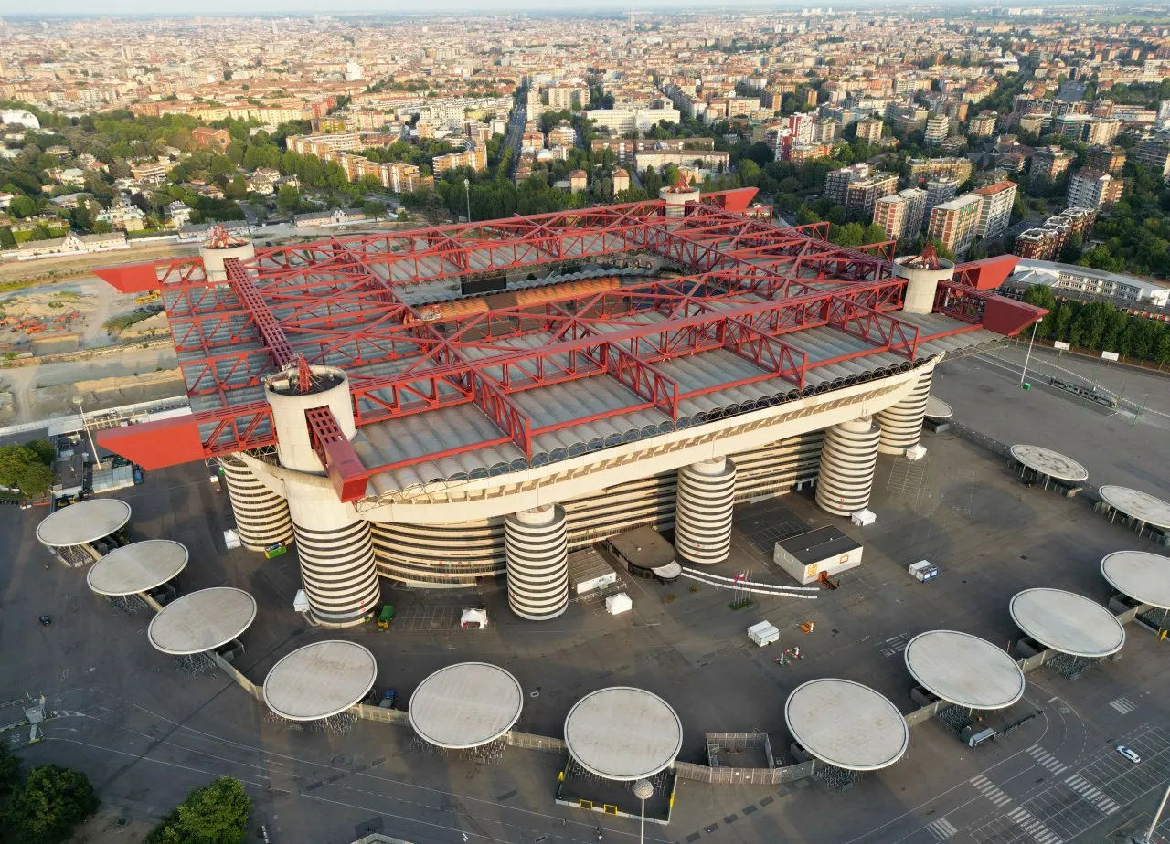 Aerial Views Of Serie A 2022 Venues