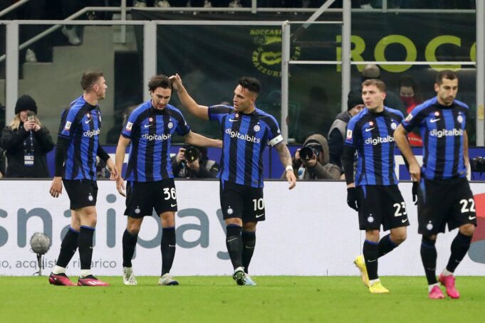 Inter Fiorentina ritorno Coppa Italia in casa