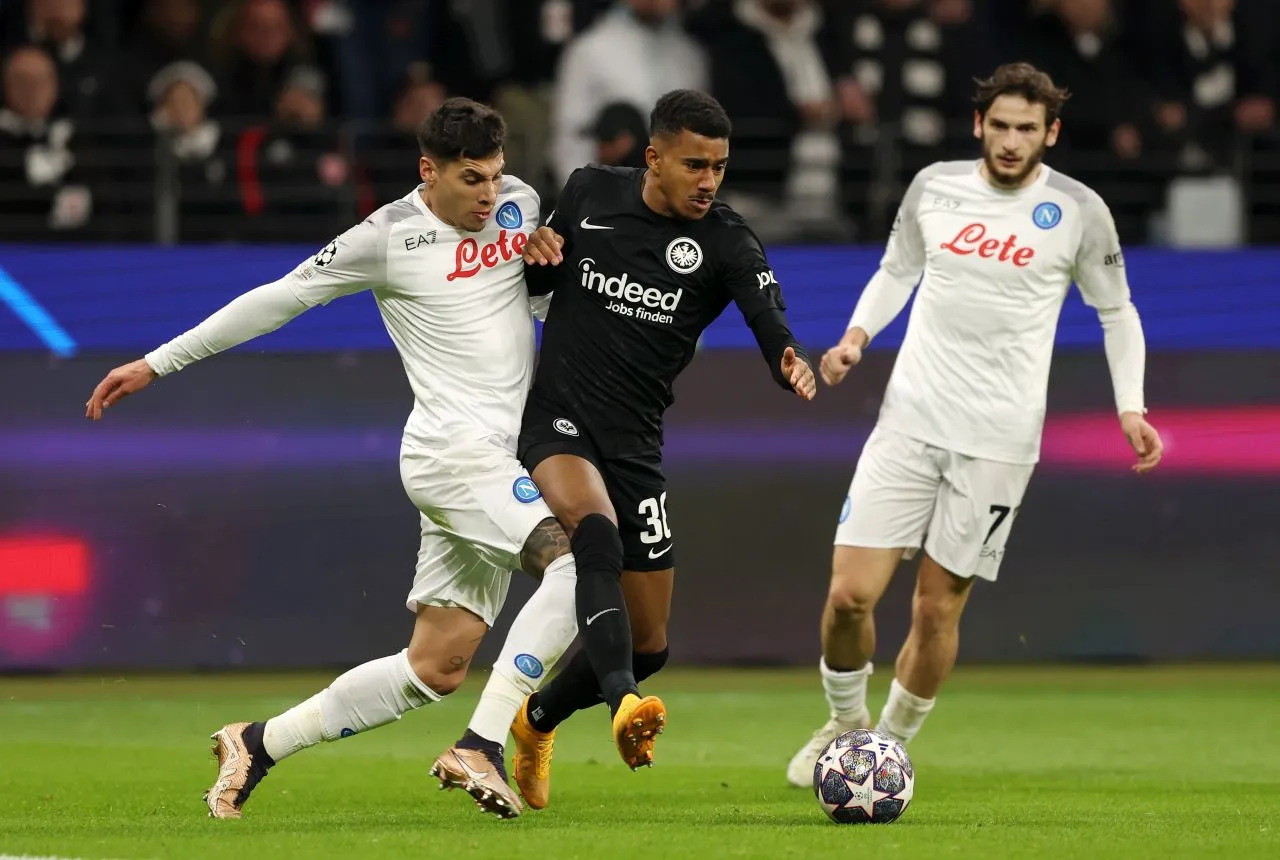 Napoli Eintracht biglietti ospiti