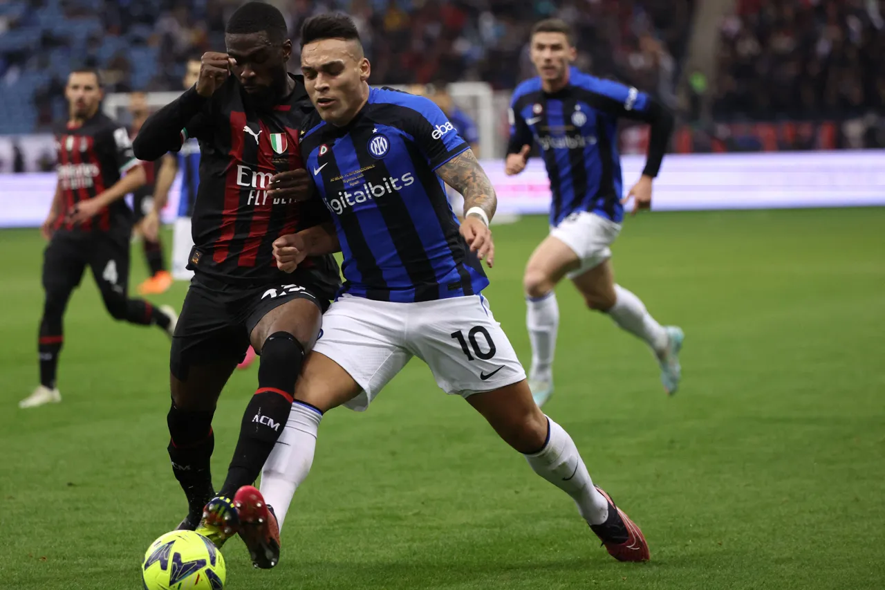 tomori e lautaro martinez