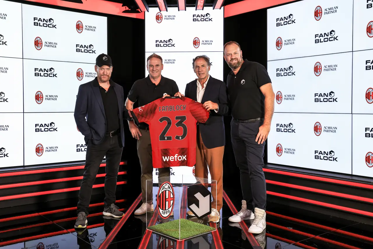 Milan partnership Fanblock