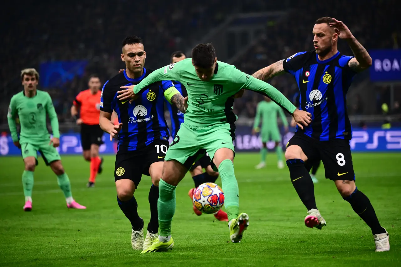 Inter Atletico Madrid incasso