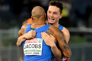 Marcell Jacobs e Filippo Tortu, Roma 2024
