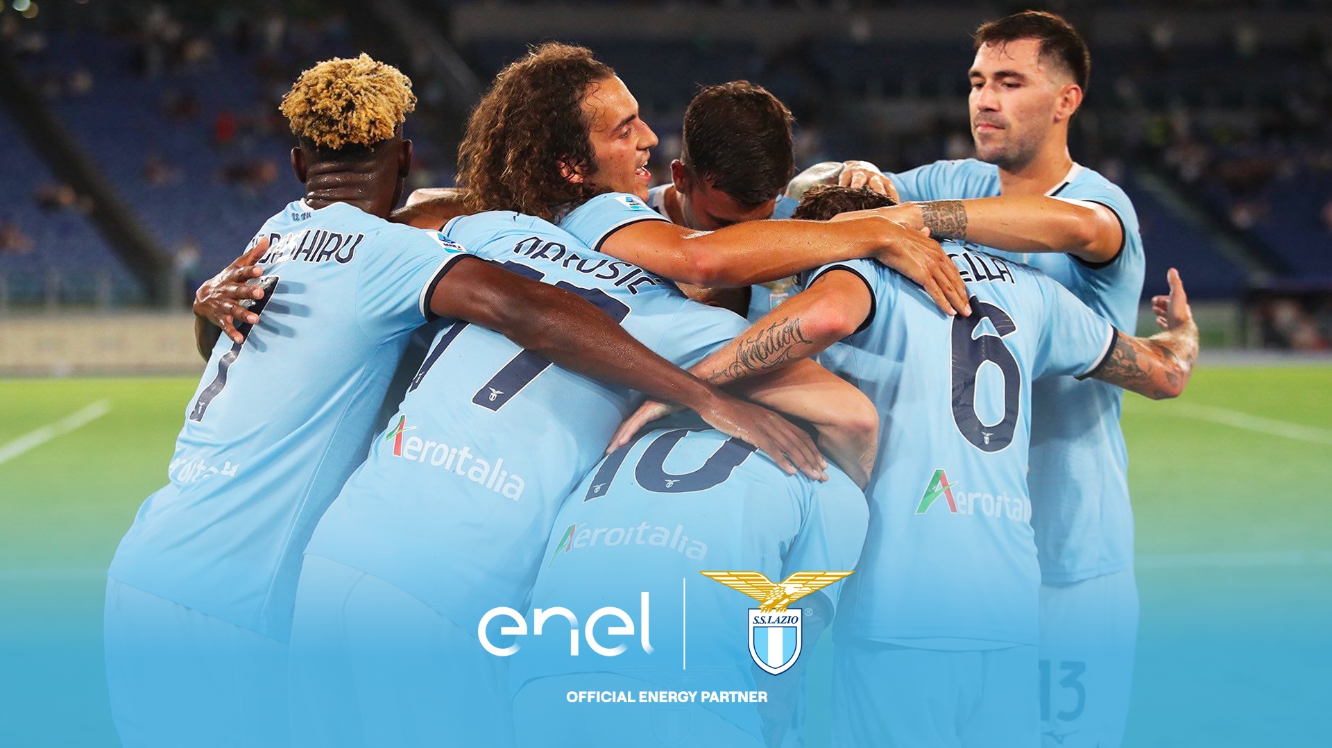 La Lazio scegli Enel come Offical Energy Partner