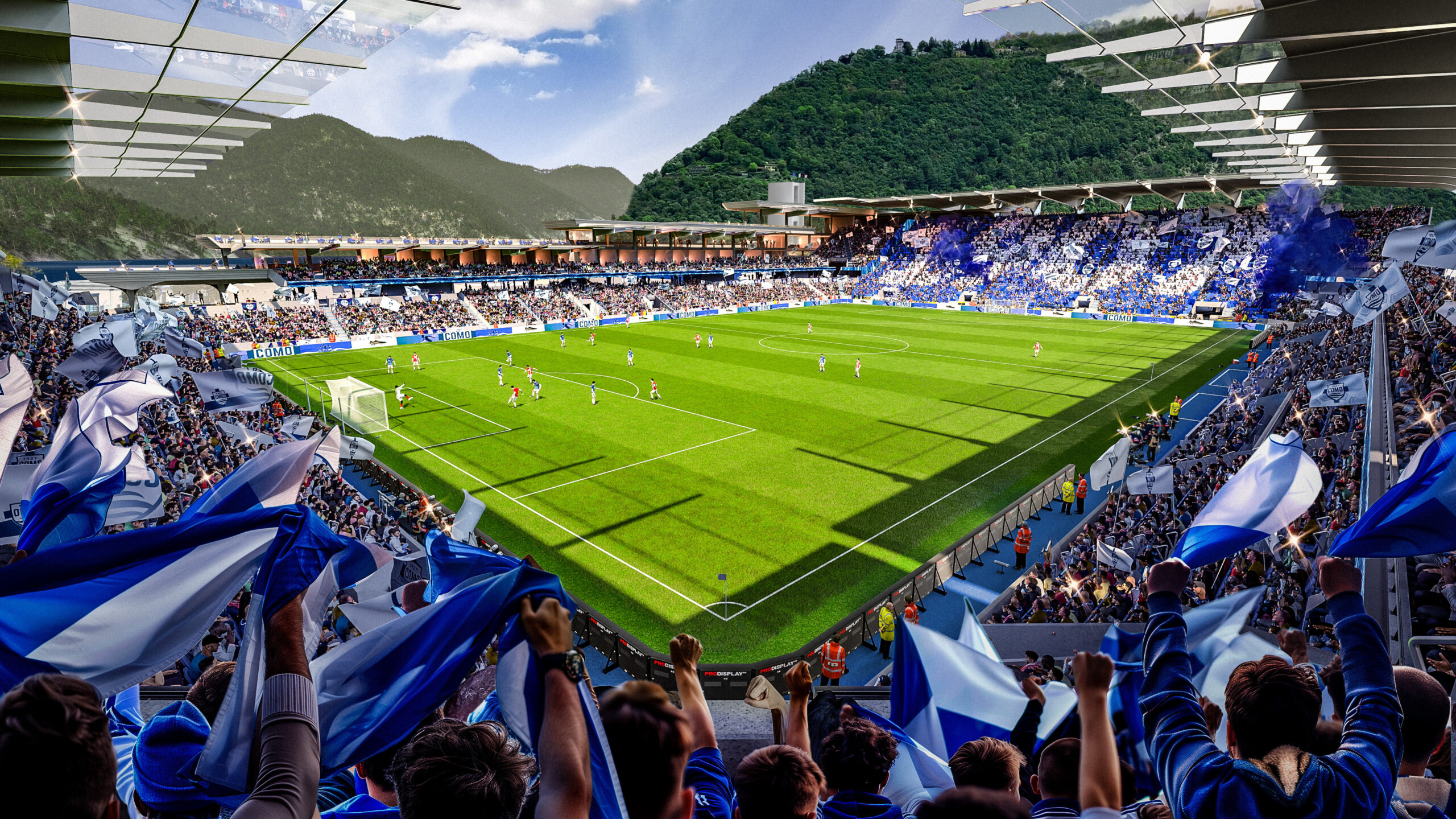 progetto stadio Como