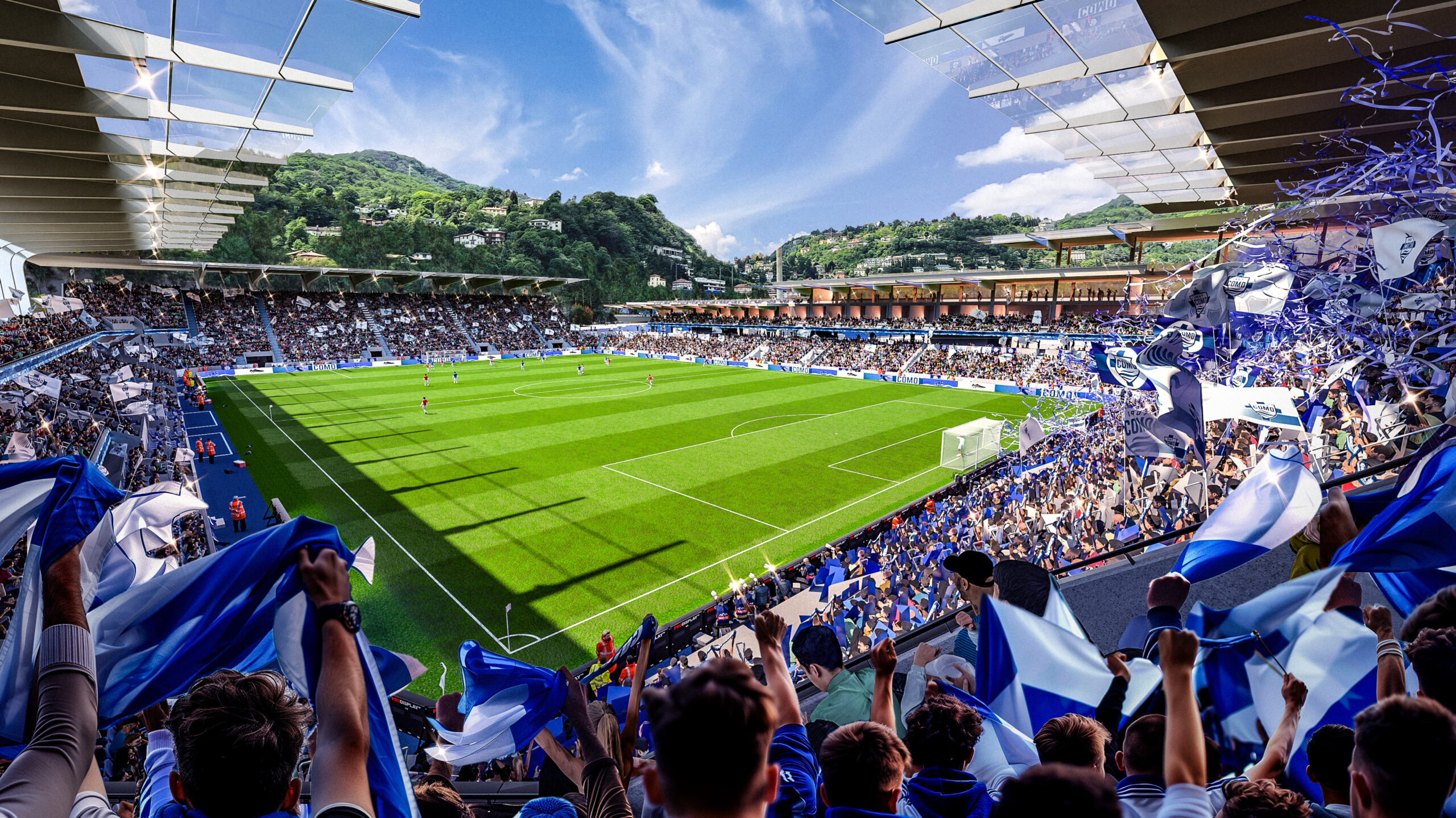 progetto stadio Como