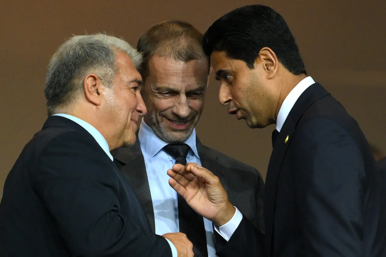 laporta, ceferin e al khelaifi