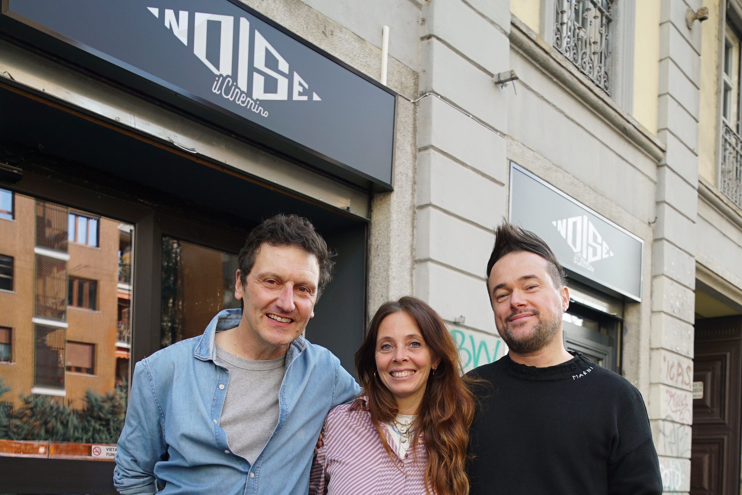 da sx Guido Casali, Agata De Laurentiis, Giorgio Scorza