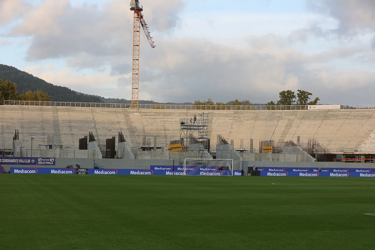 lavori stadio franchi