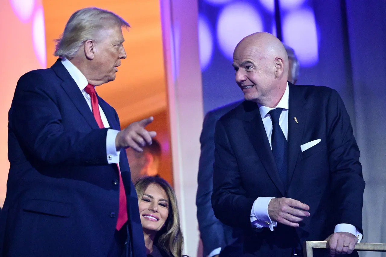 trump e infantino