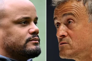 kompany e luis enrique