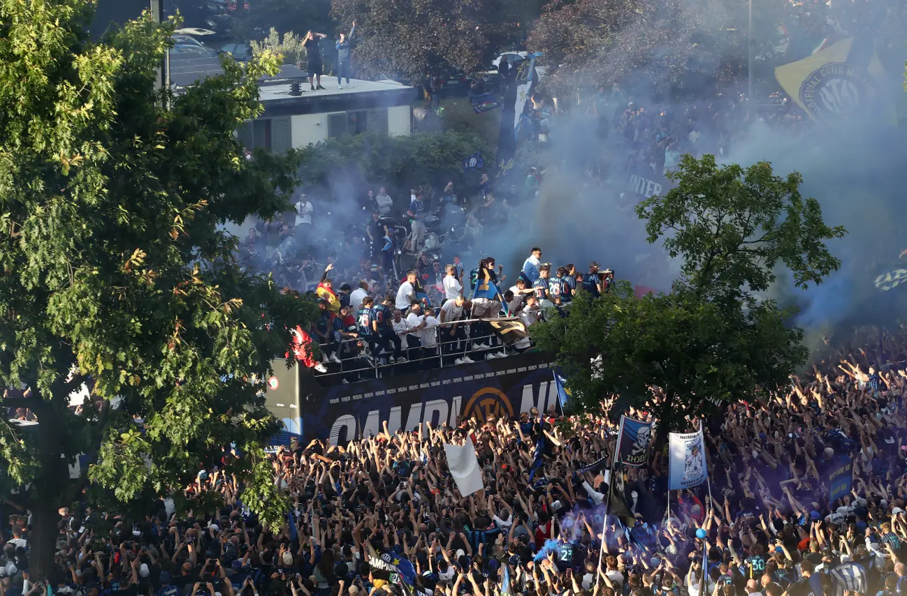 Festa scudetto Inter