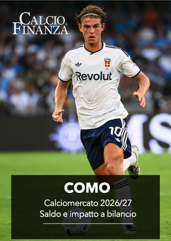 Report Como Calciomercato 2026/27: saldo e impatto a bilancio